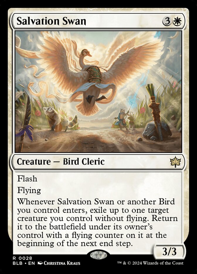 Salvation Swan 28/281 (Bloomburrow)  | Good Games Modbury