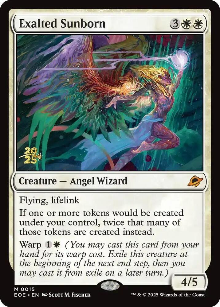 Exalted Sunborn 15s/160 (Prerelease Cards)  - Foil | Good Games Modbury