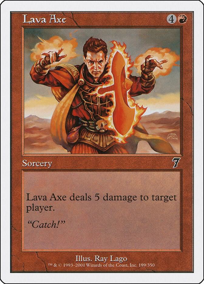 Lava Axe 199/350 (7th Edition)  | Good Games Modbury