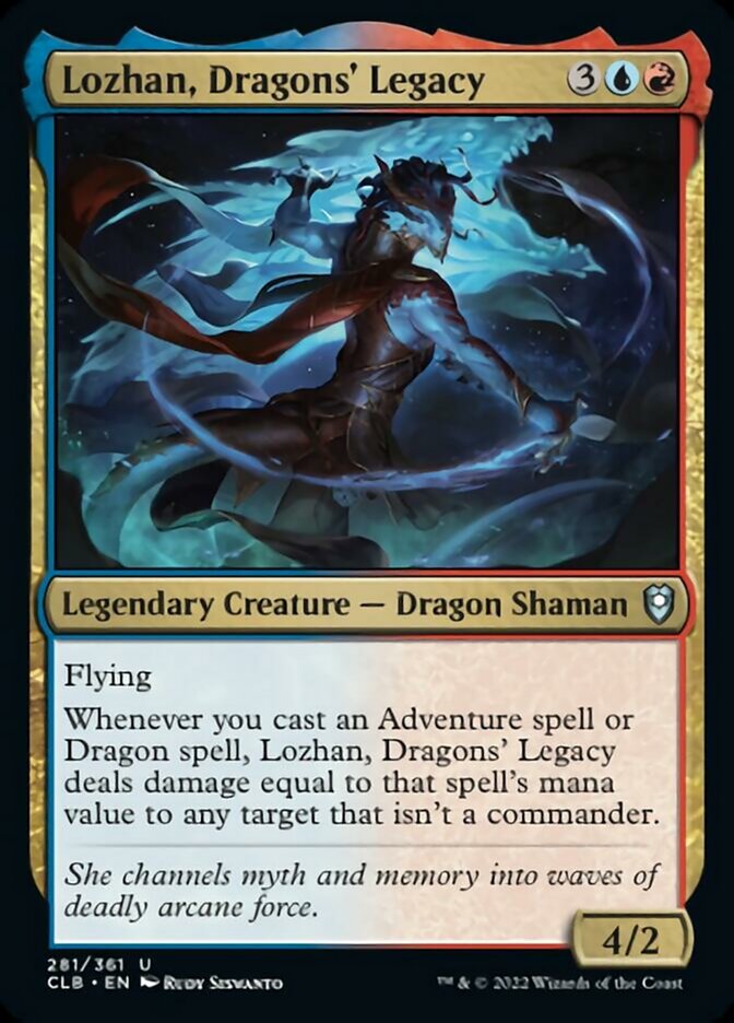 Lozhan, Dragons' Legacy [Commander Legends: Battle for Baldur's Gate] | Good Games Modbury