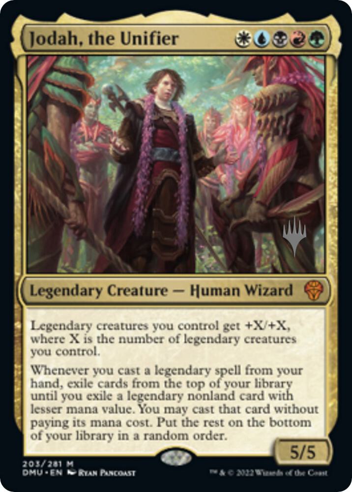 Jodah the Unifier 203p/161 (Promo Pack: Dominaria United)  | Good Games Modbury