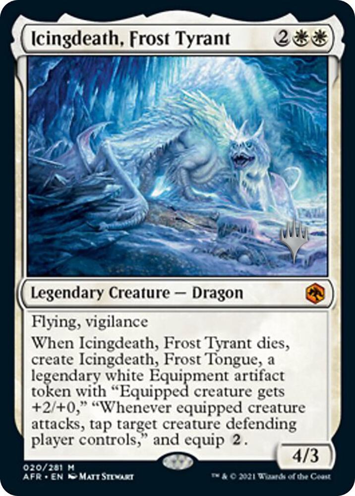 Icingdeath Frost Tyrant 20 (Promo Pack: Adventures in the Forgotten Realms)  - Foil | Good Games Modbury