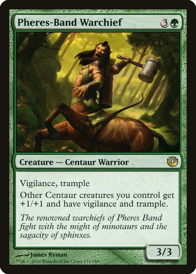 Pheres-Band Warchief 135/165 (Journey Into Nyx)  - Foil | Good Games Modbury