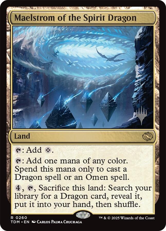 Maelstrom of the Spirit Dragon 260 (Promo Pack: Tarkir: Dragonstorm)  - Foil | Good Games Modbury