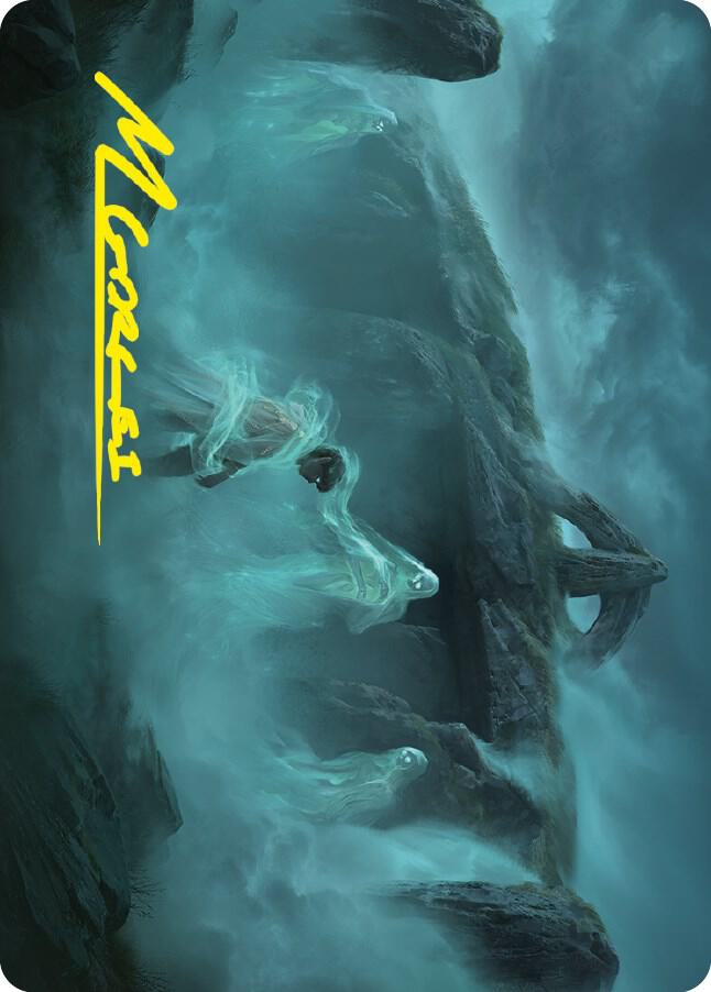 Fog on the Barrow Downs Art Card Gold Stamped Signature 2 (Art Series: Universes Beyond: The Lord of the Rings: Tales of Middle-earth)  | Good Games Modbury