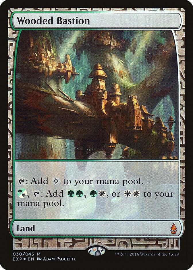 Wooded Bastion 30/45 (Zendikar Expeditions)  - Foil | Good Games Modbury