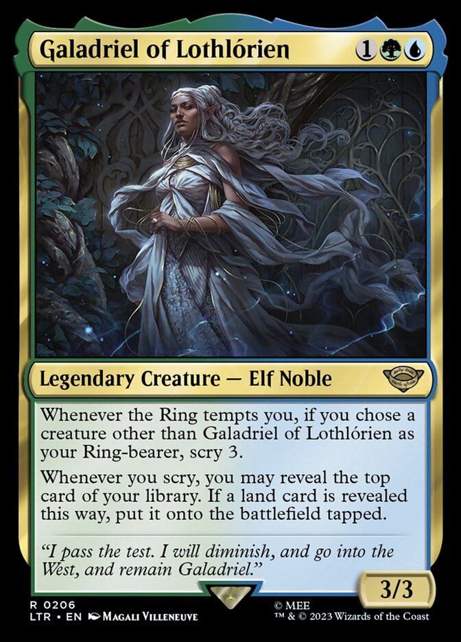 Galadriel of Lothlorien 206 (Universes Beyond: The Lord of the Rings: Tales of Middle-earth)  | Good Games Modbury