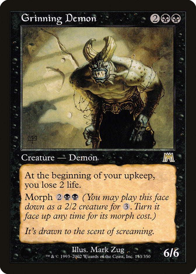 Grinning Demon 153/350 (Onslaught)  | Good Games Modbury