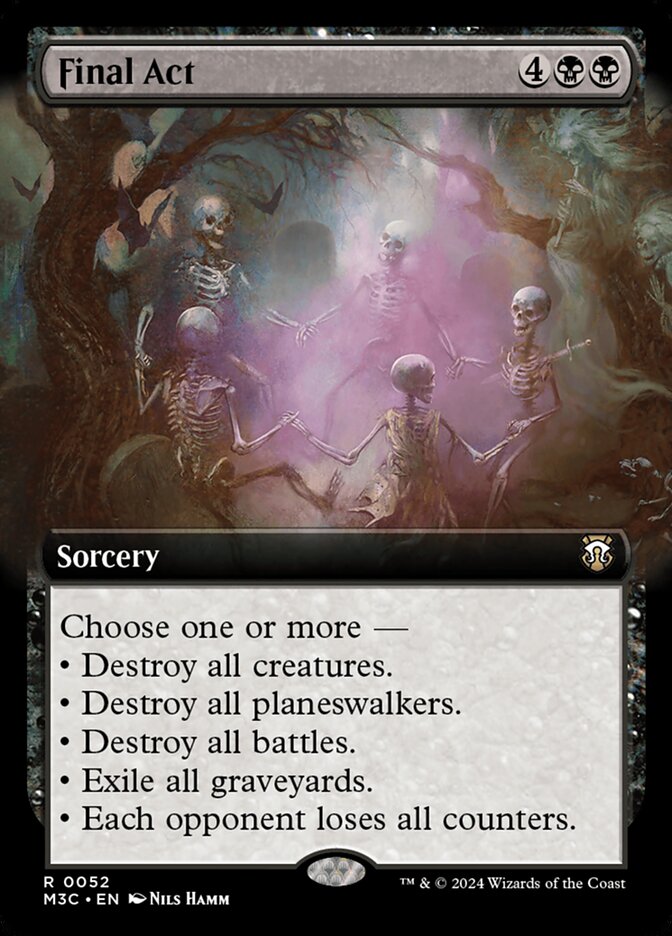 Final Act 52/411 (Commander: Modern Horizons 3)  - Extended Art | Good Games Modbury