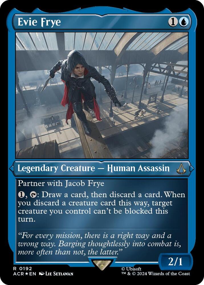 Evie Frye 192 (Universes Beyond: Assassin's Creed)  - Etched Foil | Good Games Modbury