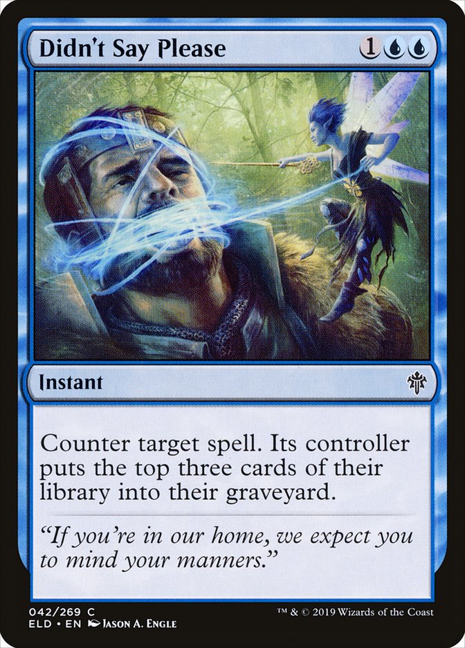 Didn't Say Please [Throne of Eldraine] | Good Games Modbury