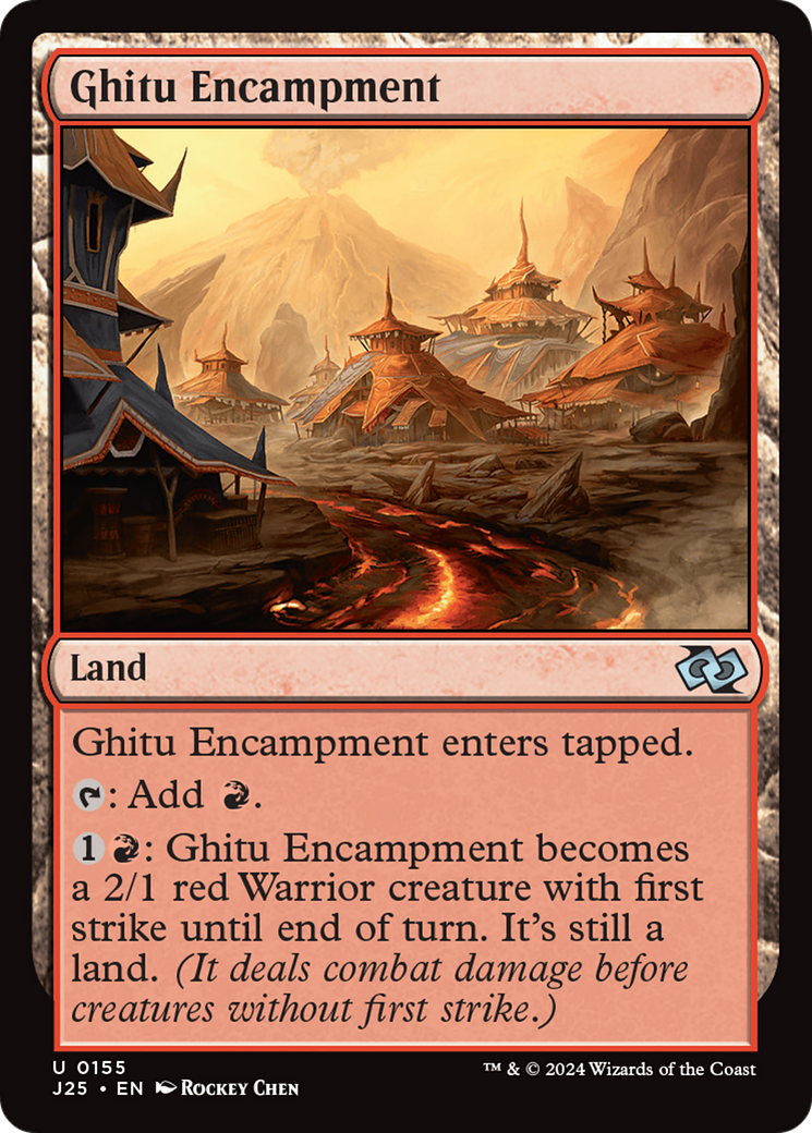 Ghitu Encampment [Foundations Jumpstart] | Good Games Modbury