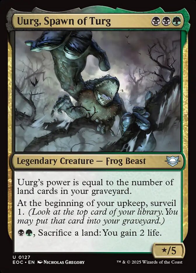 Uurg, Spawn of Turg 127/191 (Commander: Edge of Eternities)  | Good Games Modbury