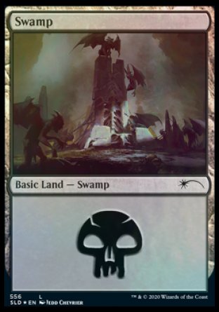 Swamp (Minions) (556) [Secret Lair Drop Promos] | Good Games Modbury