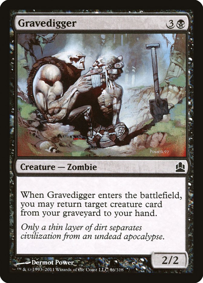 Gravedigger [Commander 2011] | Good Games Modbury