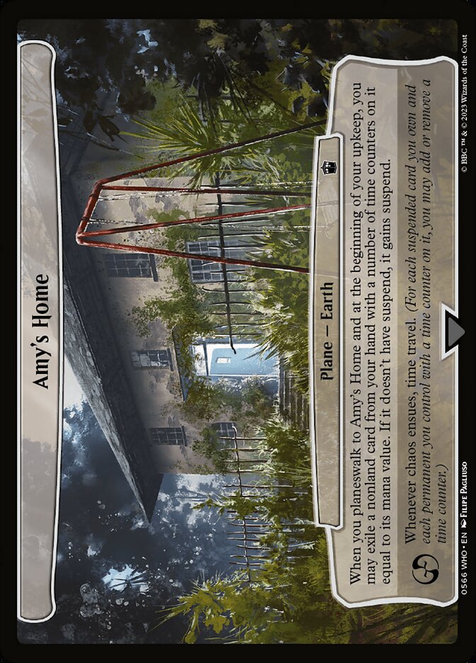 Amy's Home 566/331 (Planechase: Universes Beyond: Doctor Who)  | Good Games Modbury