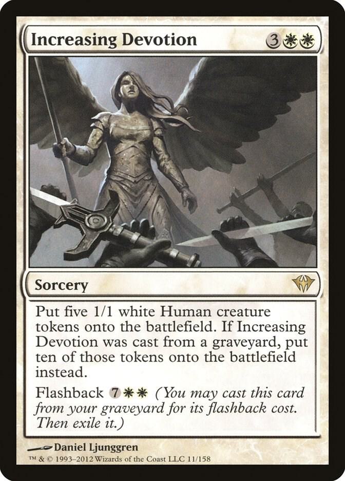 Increasing Devotion 11/158 (Dark Ascension)  - Foil | Good Games Modbury