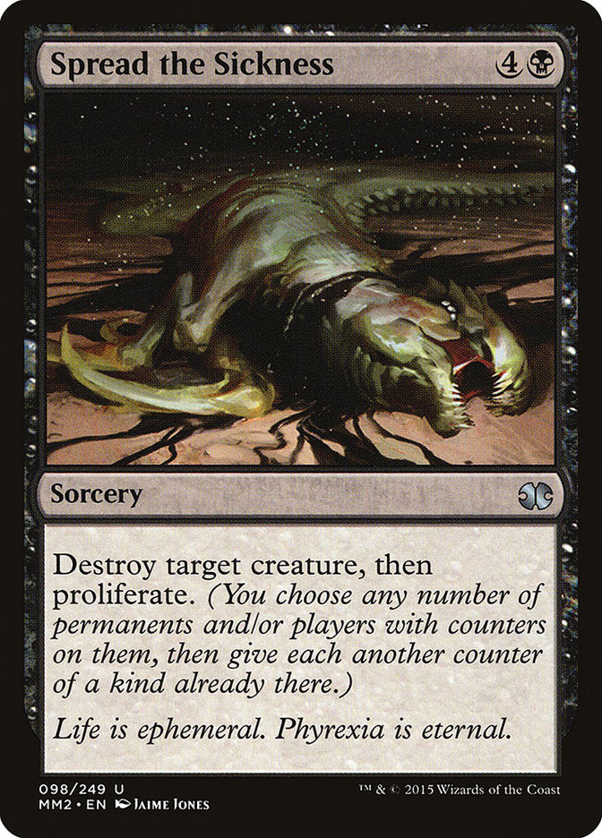 Spread the Sickness 98/249 (Modern Masters 2015)  | Good Games Modbury