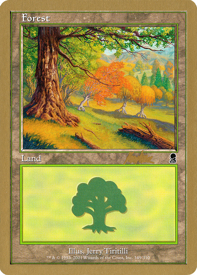 Forest (Brian Kibler) [World Championship Decks 2002] | Good Games Modbury