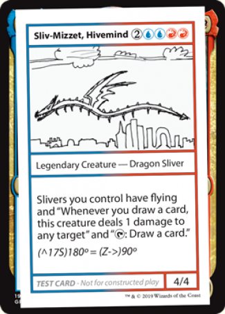 Sliv-Mizzet, Hivemind (2021 Edition) [Mystery Booster Playtest Cards] | Good Games Modbury