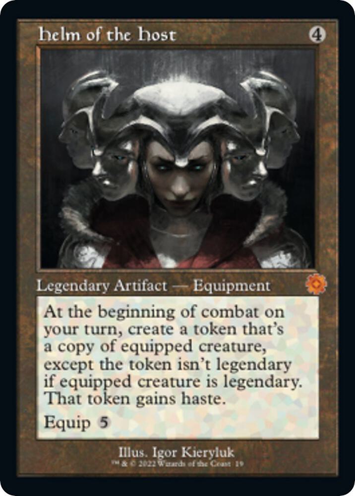 Helm of the Host 19 (The Brothers' War: Retro Frame Artifacts)  - Foil | Good Games Modbury