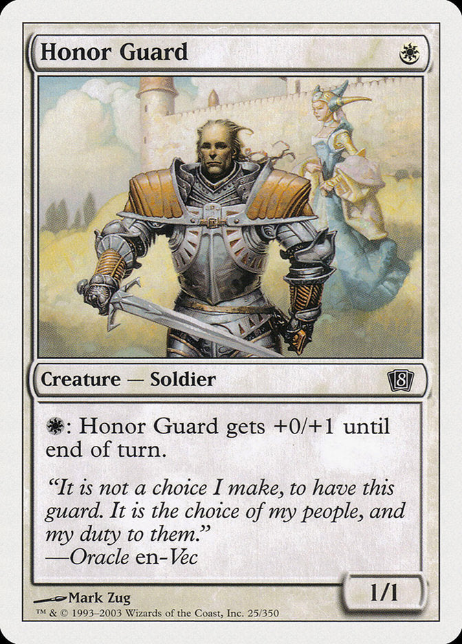 Honor Guard [Eighth Edition] | Good Games Modbury
