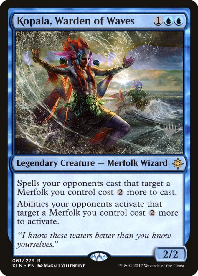 Kopala Warden of Waves 61p/120 (Promo Pack: Core Set 2020)  - Foil | Good Games Modbury