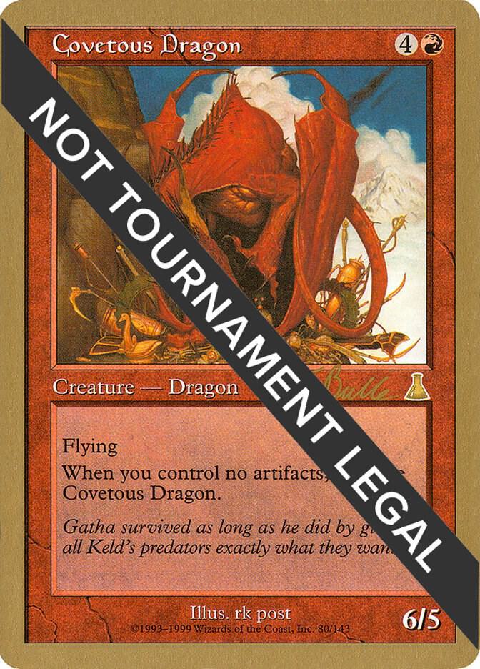 Covetous Dragon 1999 Kai Budde UDS kb80/111 (World Championship Decks)  | Good Games Modbury