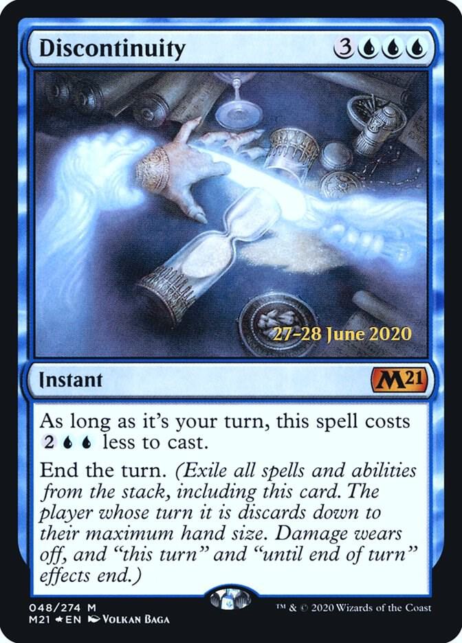 Discontinuity 48s/137 (Prerelease Cards)  - Foil | Good Games Modbury