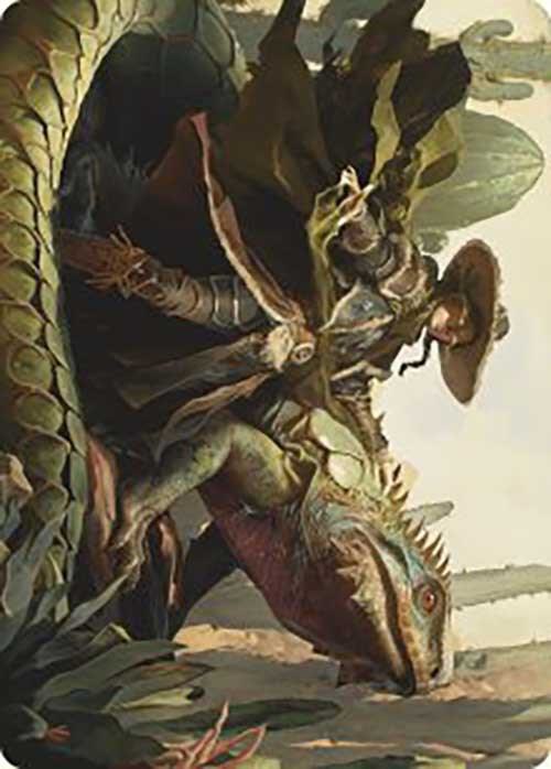 Outcaster Trailblazer Art Card 14 (Art Series: Outlaws of Thunder Junction)  | Good Games Modbury