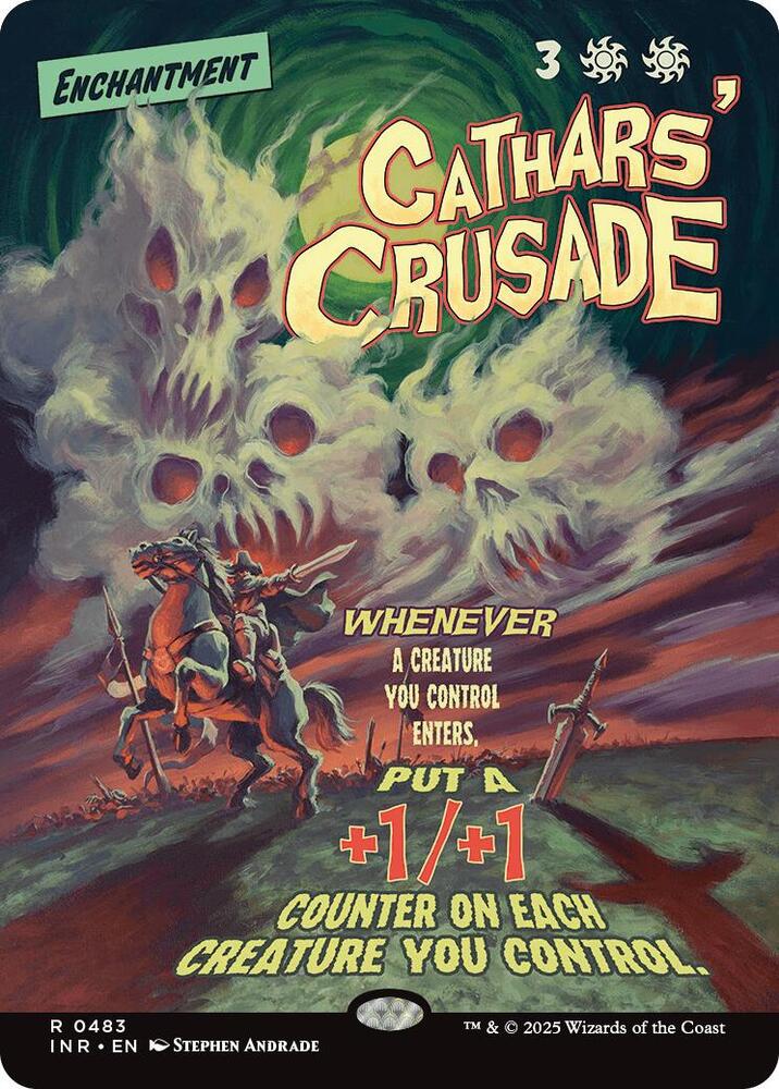 Cathars Crusade 483 (Innistrad Remastered)  - Showcase Foil | Good Games Modbury