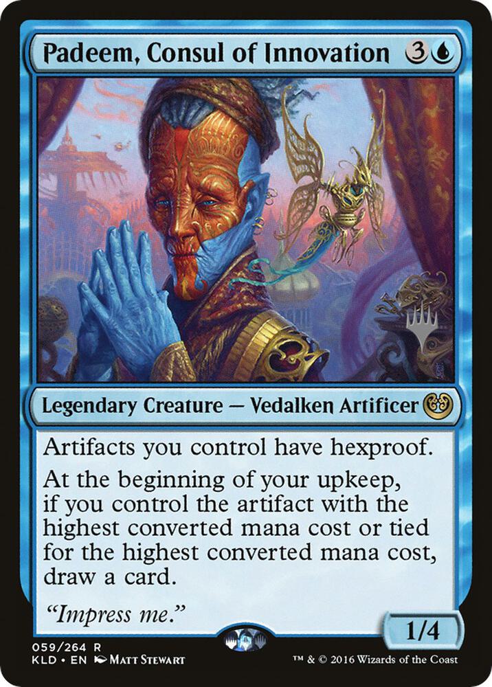Padeem Consul of Innovation 59 (Promo Pack: Core Set 2021)  - Foil | Good Games Modbury