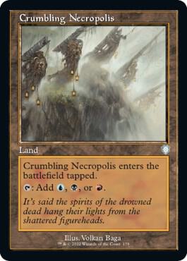 Crumbling Necropolis Retro Frame 179 (Commander: The Brothers' War)  | Good Games Modbury