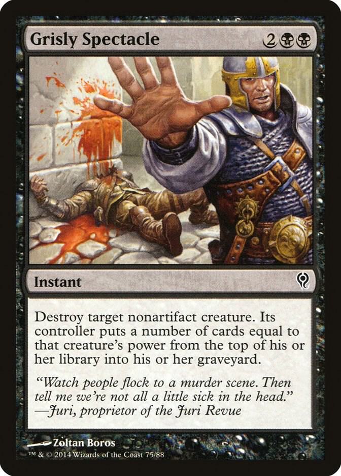 Grisly Spectacle 75/88 (Duel Decks: Jace vs. Vraska)  | Good Games Modbury