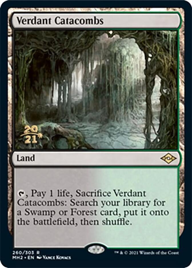Verdant Catacombs [Modern Horizons 2 Prerelease Promos] | Good Games Modbury