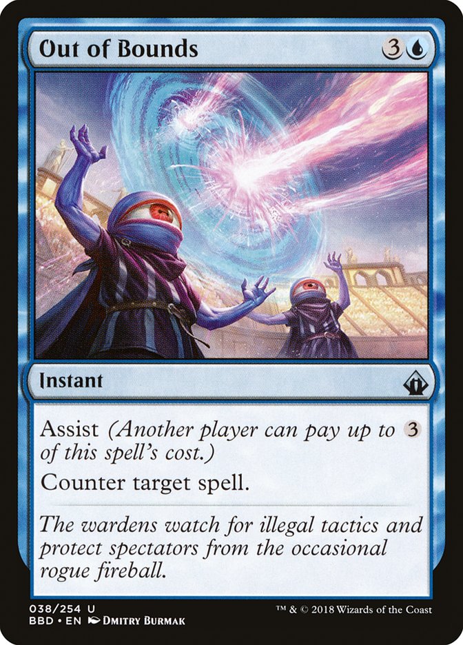 Out of Bounds 38/254 (Battlebond)  - Foil | Good Games Modbury