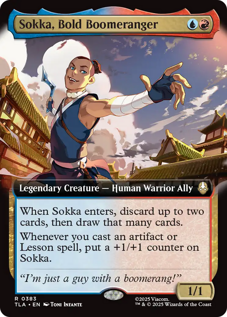 Sokka, Bold Boomeranger (Extended Art) [Avatar: The Last Airbender] | Good Games Modbury