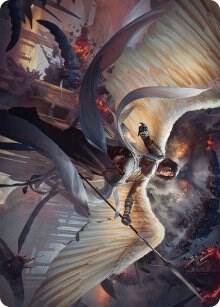 Serra Faithkeeper Art Card 7 (Art Series: March of the Machine)  | Good Games Modbury