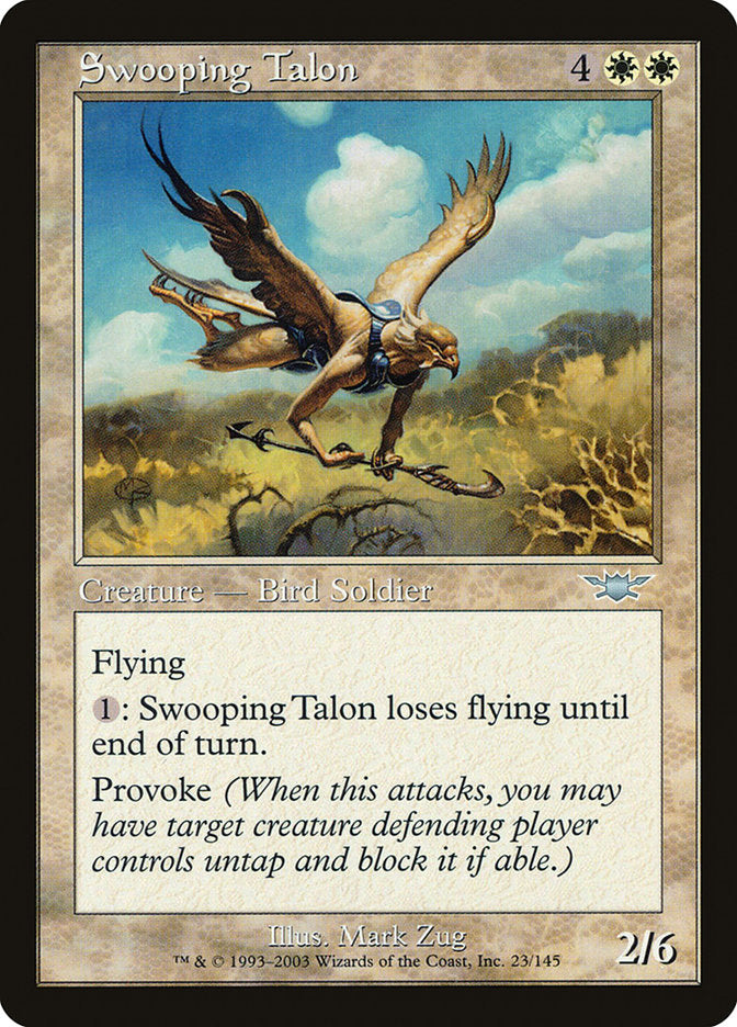 Swooping Talon [Legions] | Good Games Modbury