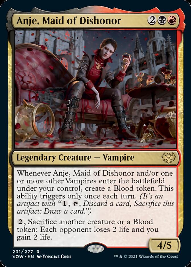 Anje, Maid of Dishonor [Innistrad: Crimson Vow] | Good Games Modbury