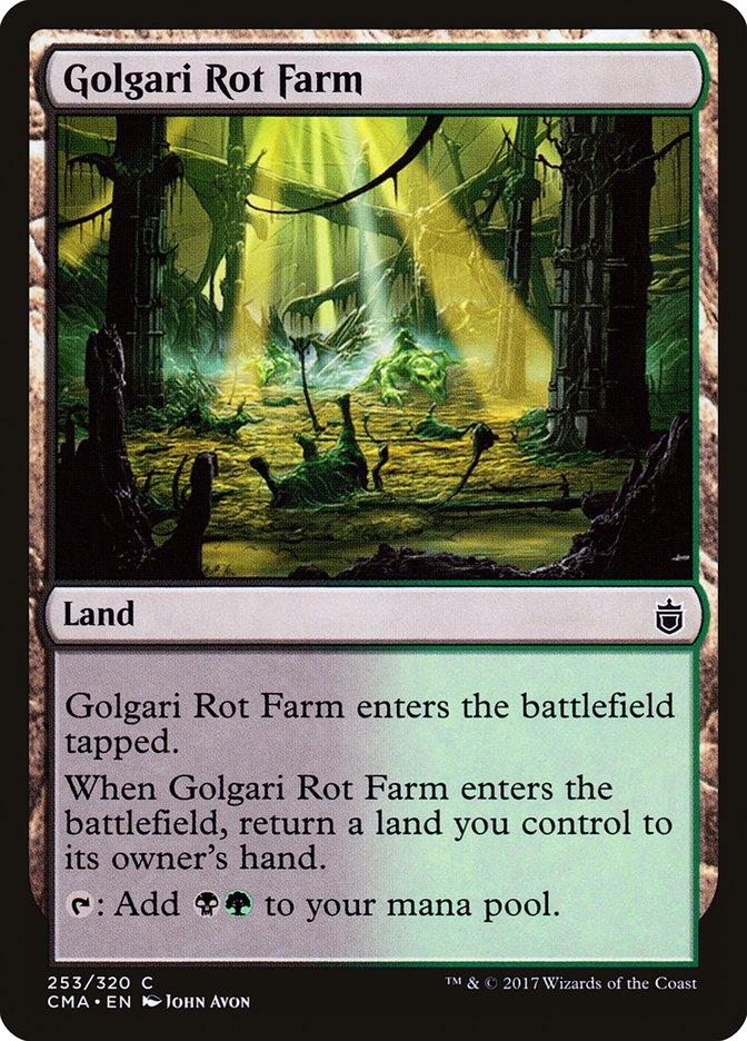 Golgari Rot Farm [Commander Anthology] | Good Games Modbury