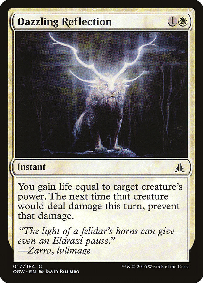 Dazzling Reflection 17/184 (Oath of the Gatewatch)  - Foil | Good Games Modbury