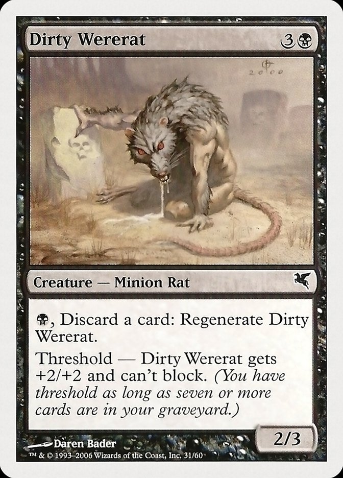 Dirty Wererat (31) [Hachette UK] | Good Games Modbury