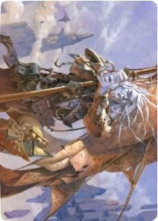 Sea Gate Banneret Art Card 43 (Art Series: Zendikar Rising)  | Good Games Modbury
