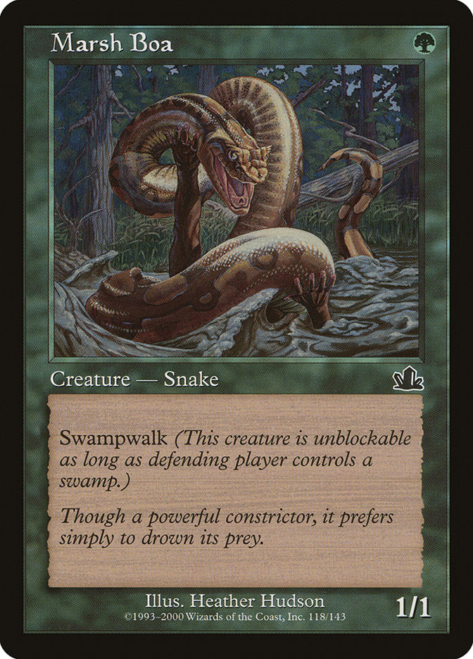 Marsh Boa 118/143 (Prophecy)  | Good Games Modbury