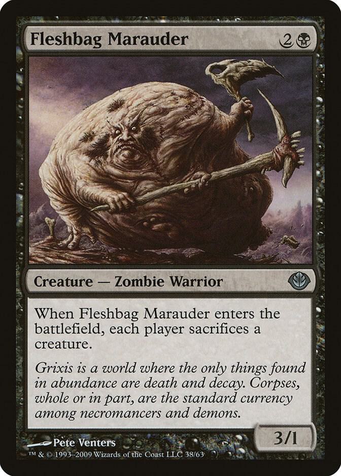 Fleshbag Marauder 38/63 (Duel Decks: Garruk vs. Liliana)  | Good Games Modbury