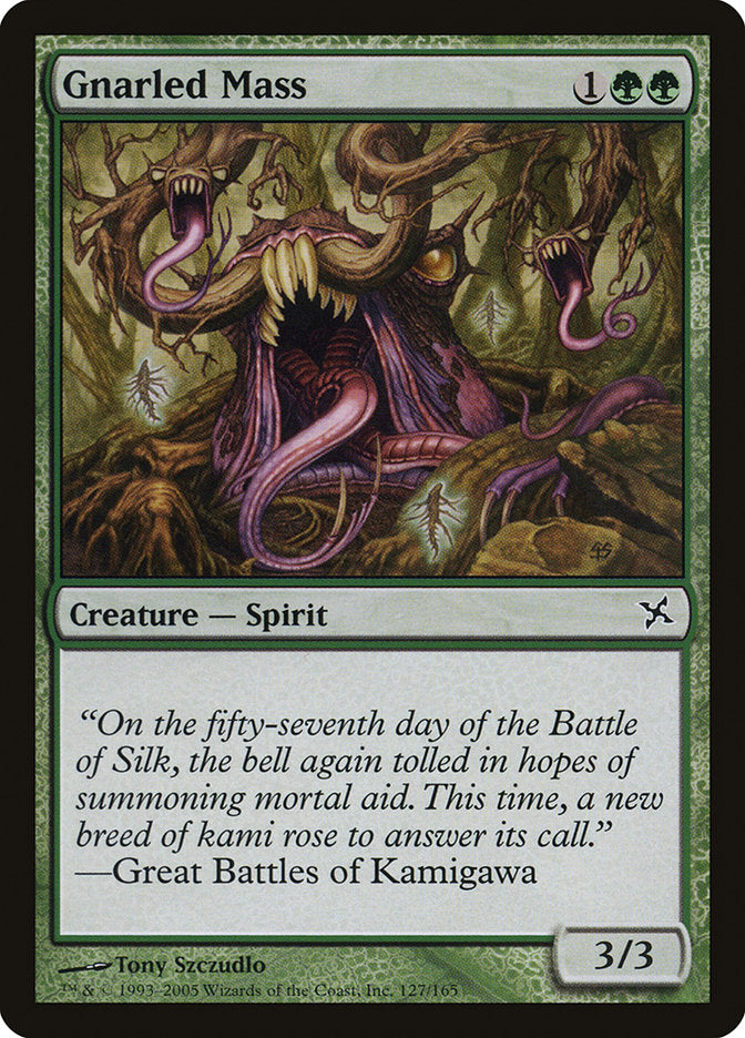 Gnarled Mass 127/165 (Betrayers of Kamigawa)  - Foil | Good Games Modbury