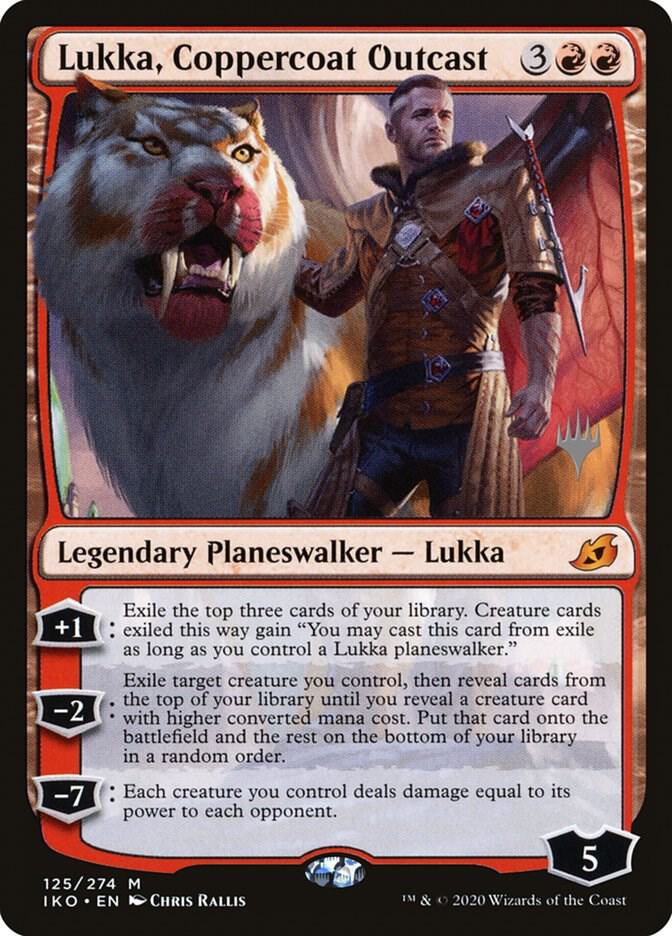 Lukka Coppercoat Outcast 125 (Promo Pack: Ikoria)  - Foil | Good Games Modbury