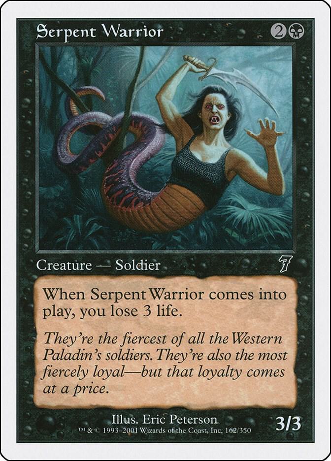 Serpent Warrior 162/350 (7th Edition)  | Good Games Modbury