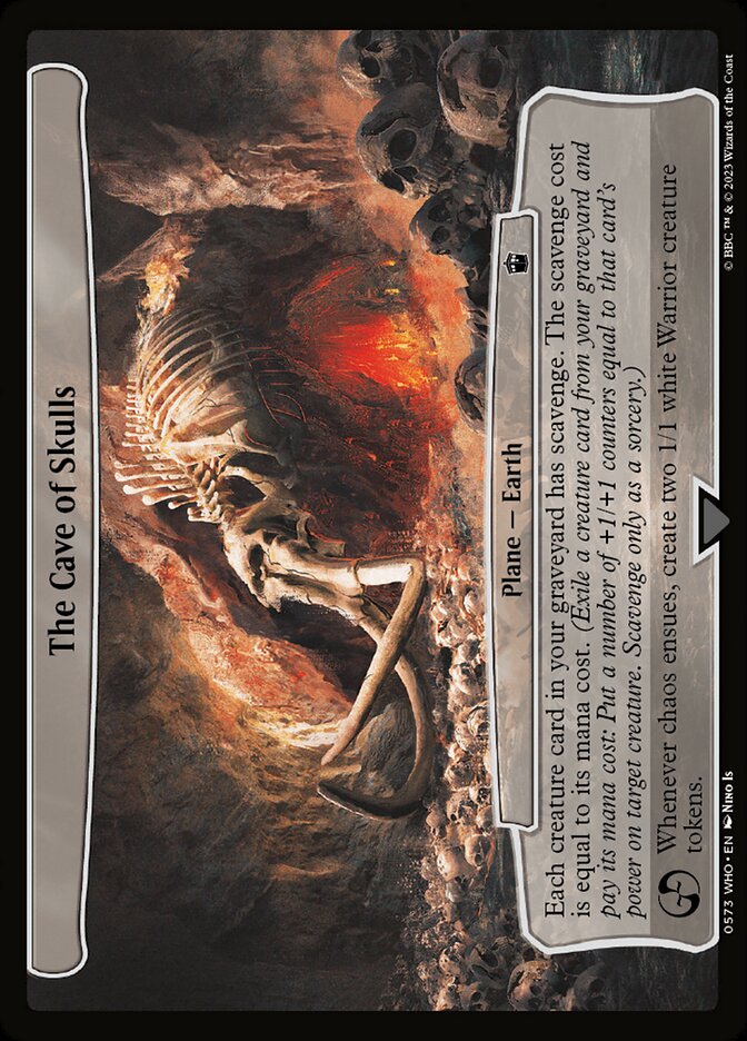 The Cave of Skulls 573/331 (Planechase: Universes Beyond: Doctor Who)  | Good Games Modbury